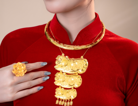 Set Cưới 2 Lượng - Trang Sức Cưới Minh Vũ