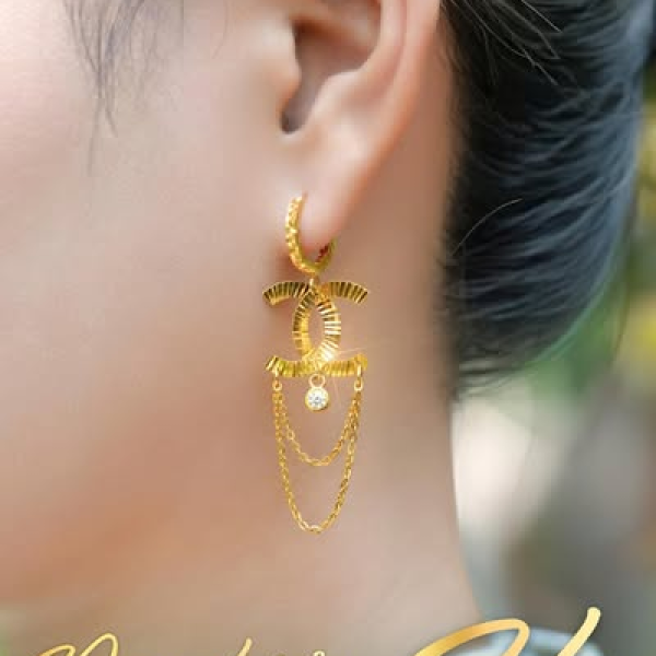 Bông tai kiểu chữ X