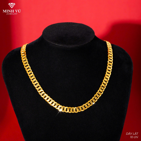 Dây chuyền nam 24k