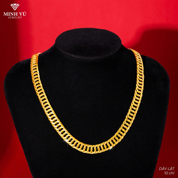 Dây chuyền nam 24k