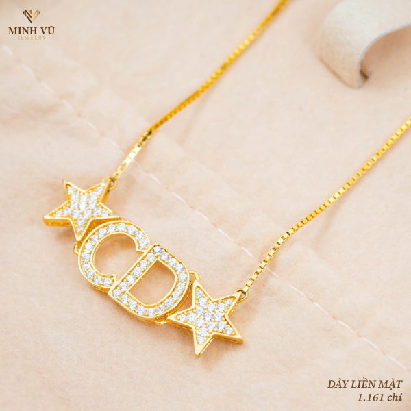 Dây chuyền chữ CD