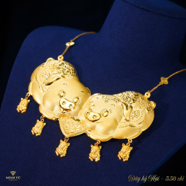 Dây cưới Kim Hợi 3.38 chỉ 