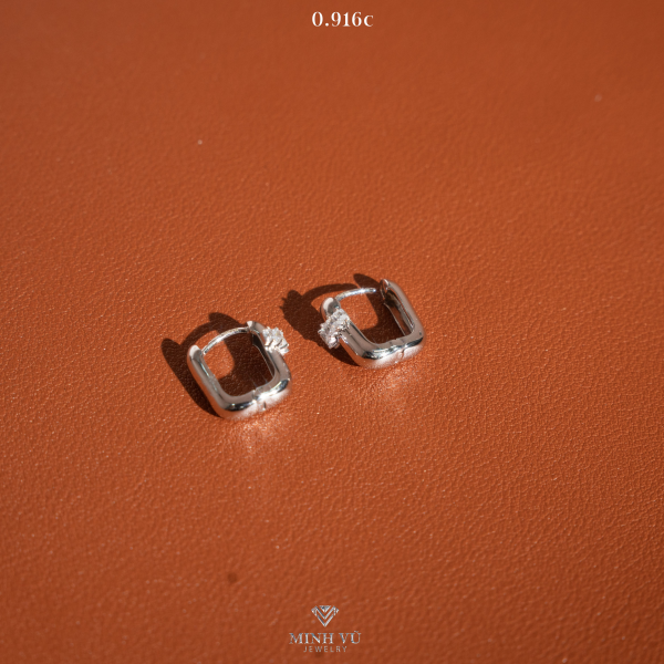 Bông tai kiểu 0.916c
