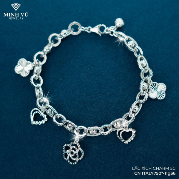 Lắc xích sẵn charm 11g36