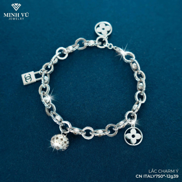Lắc xích sẵn charm 12g39