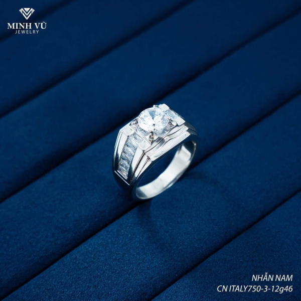 Nhẫn nam kiểu 12g46