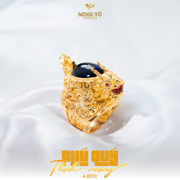 Nhẫn nam Tỳ Hưu 4.857c