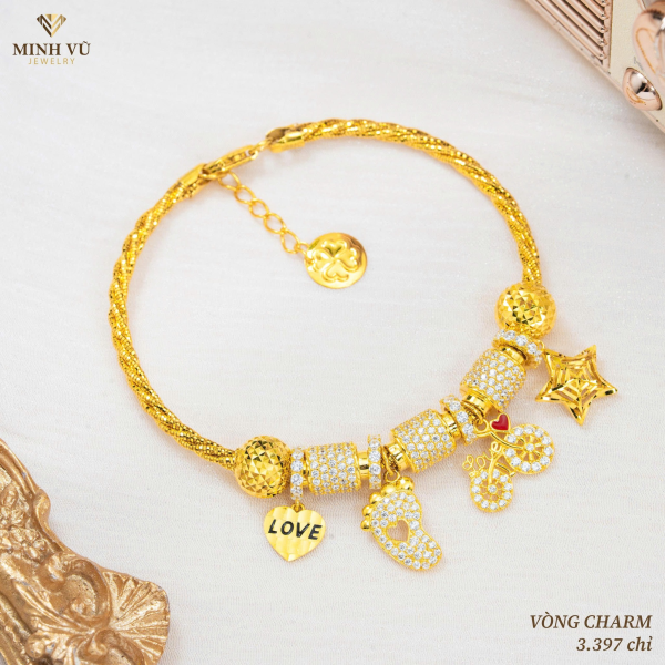 Vòng charm 3.397 chỉ