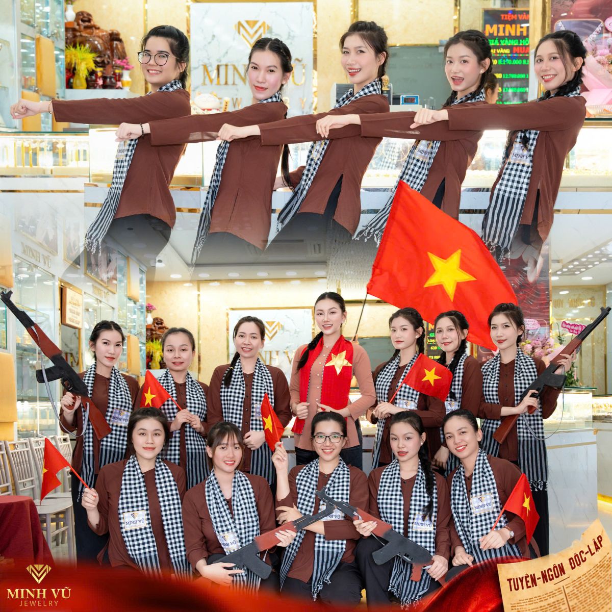 TẬP THỂ MINH VŨ CHÀO MỪNG QUỐC KHÁNH 2/9 (2)