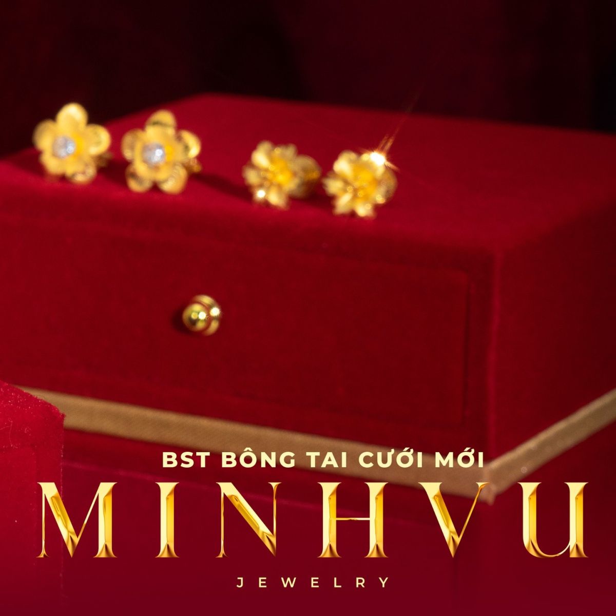 bông tai cưới hoa mai 1