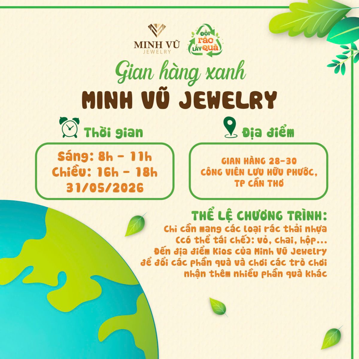 Cùng Bé Gieo Mầm Ý Thức Xanh