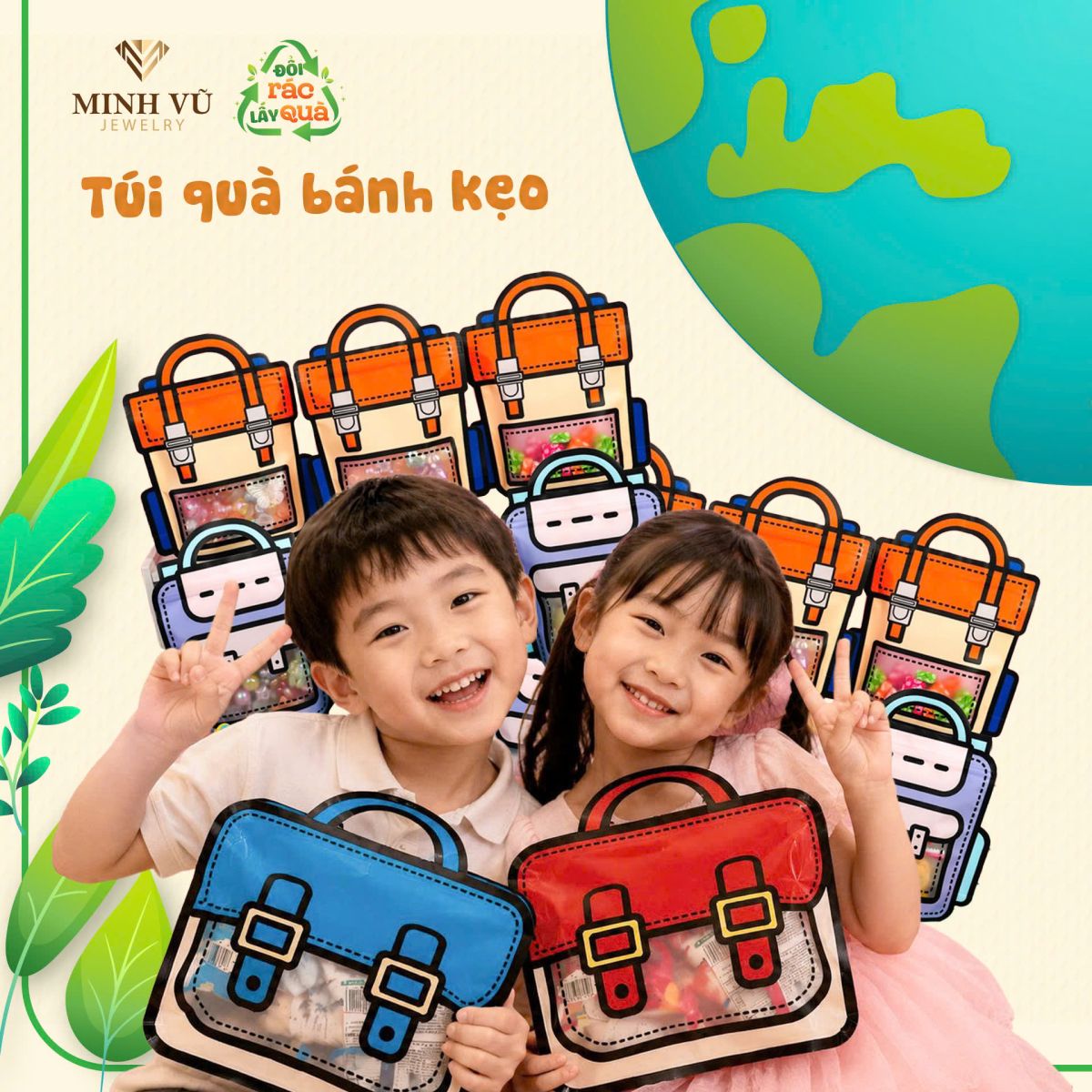 Cùng Bé Gieo Mầm Ý Thức Xanh - Đổi Rác Lấy Quà Tại Cần Thơ